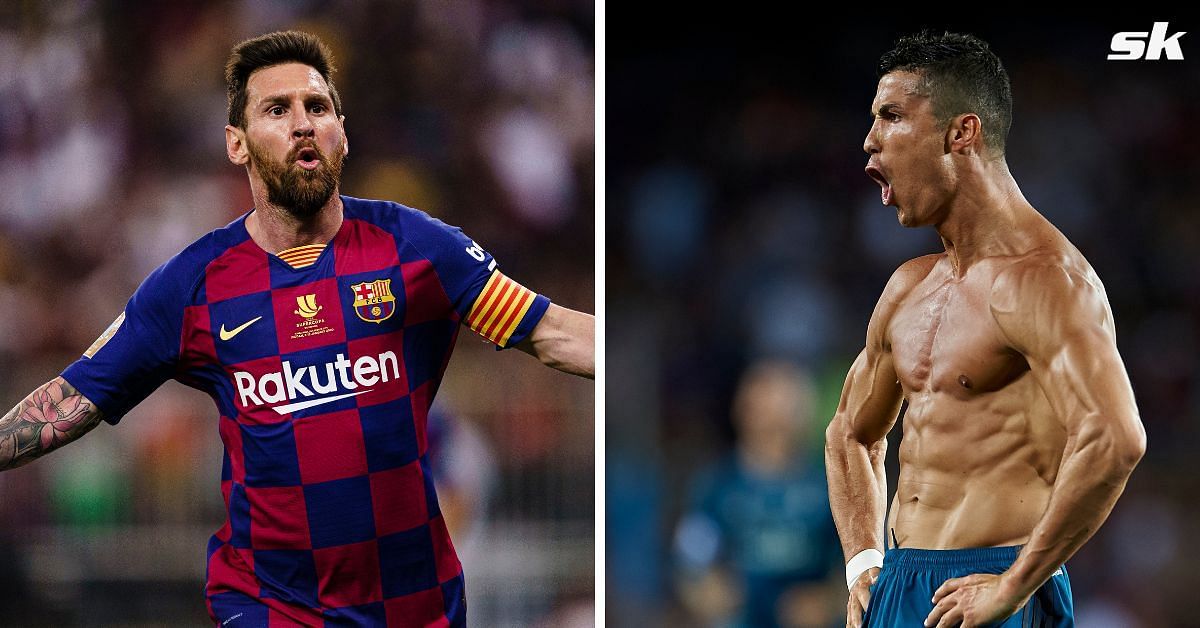 Lionel Messi (left) and Cristiano Ronaldo