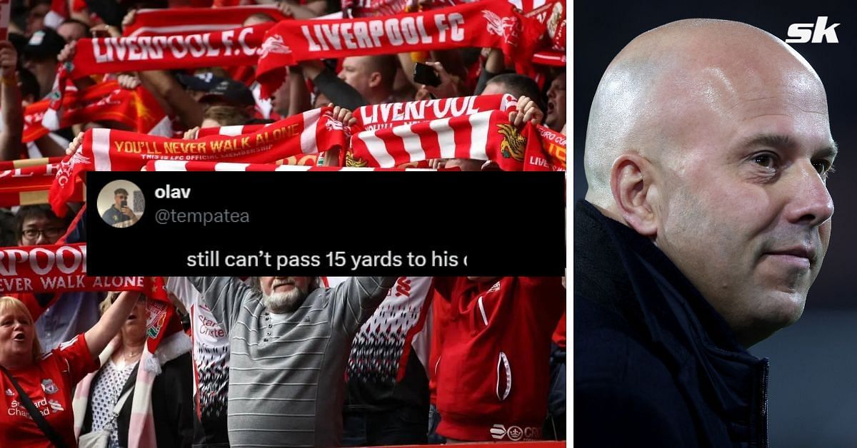 Liverpool fans have reacted on X