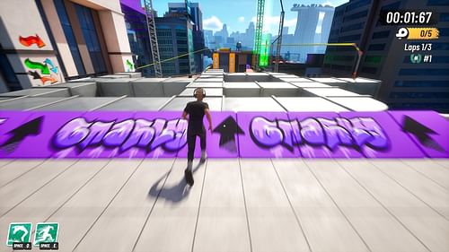 Third-person gameplay in Supermoves (image via Makea Games)