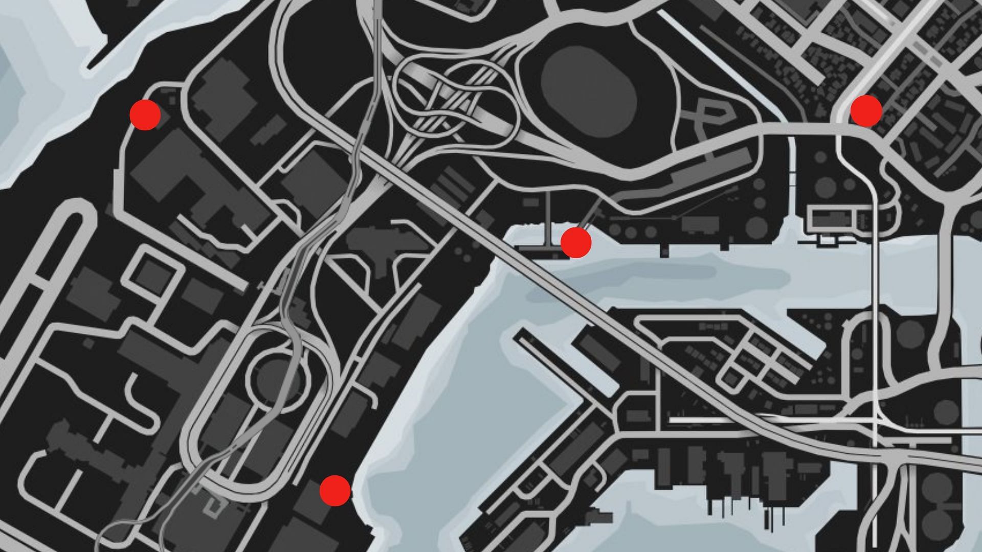 Monkey Mosaic locations 12/16 (Image via Rockstar Games)