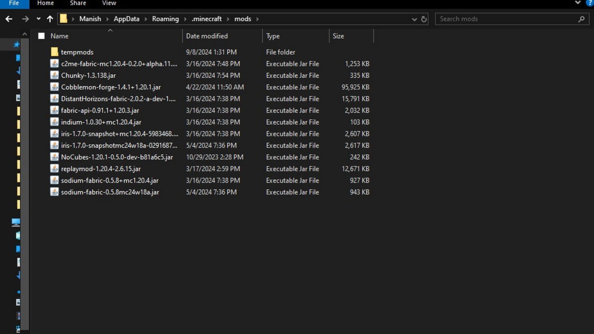 Move to mod file to this folder (Image via Microsoft)