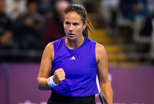 Daria Kasatkina at the Wuhan Open 2024. (Photo: Getty)