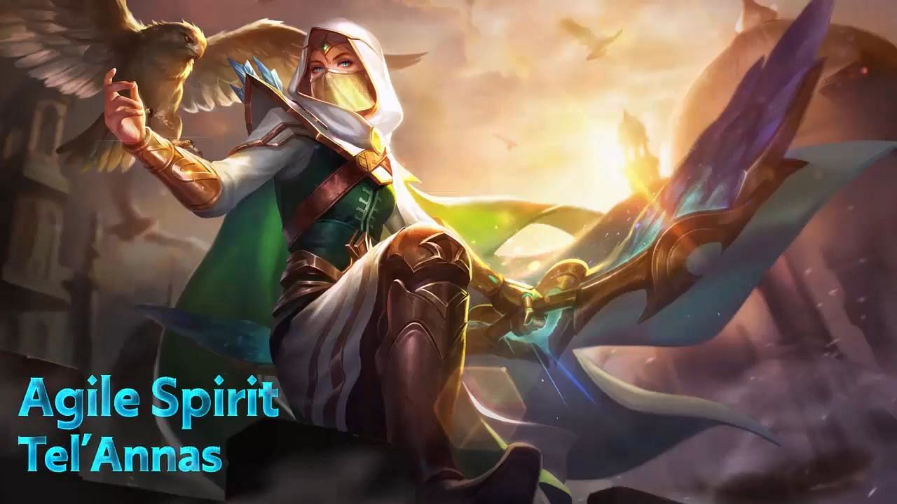 Tel&rsquo;Annas is one of the earlier marksmen in Arena of Valor (Image via Level Infinite)