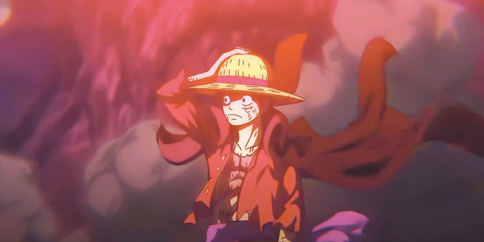 Monkey D. Luffy as seen in anime (Image via Toei Animation)