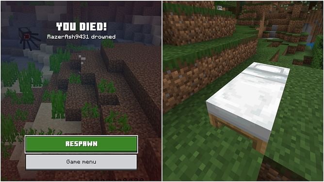 Minecraft's keep inventory feature in easy and peaceful mode could make teleportation feature more popular