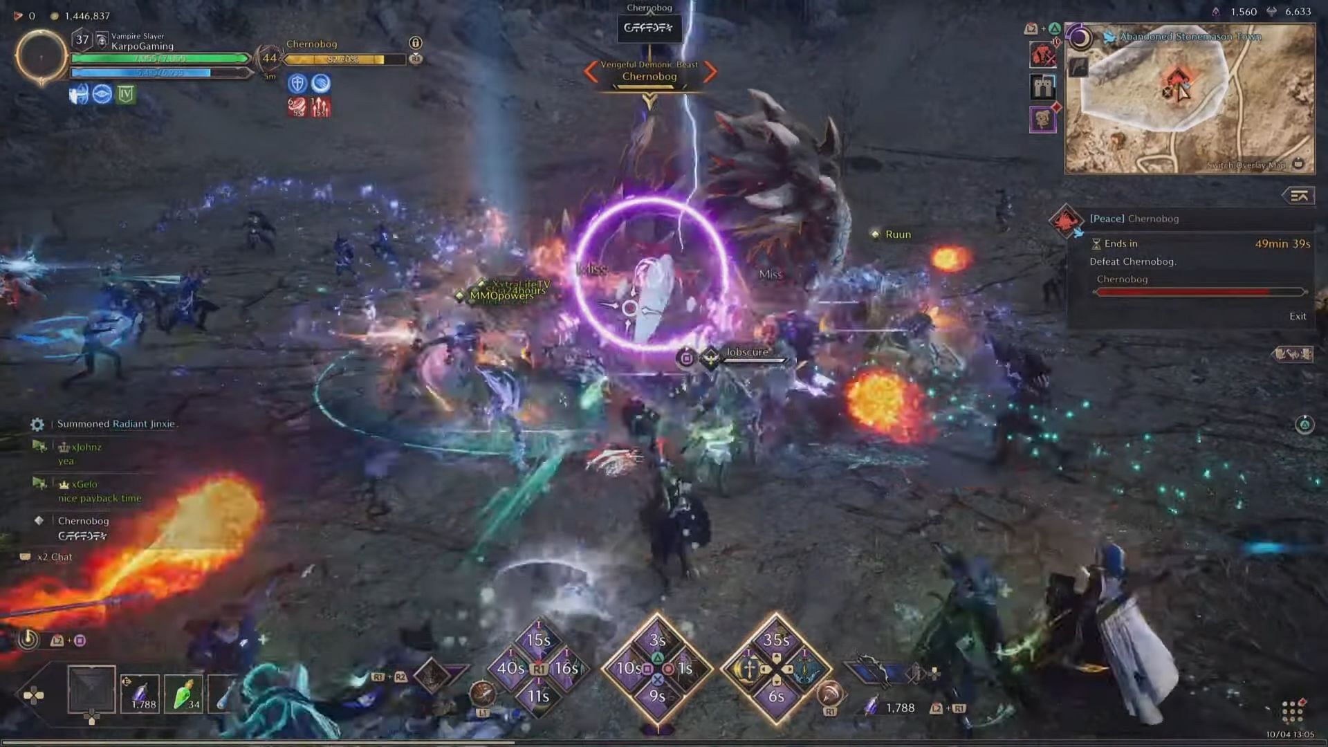 Block the Fury Attack or get out of the way (Image via NCSoft || YouTube/Karpo Gaming)