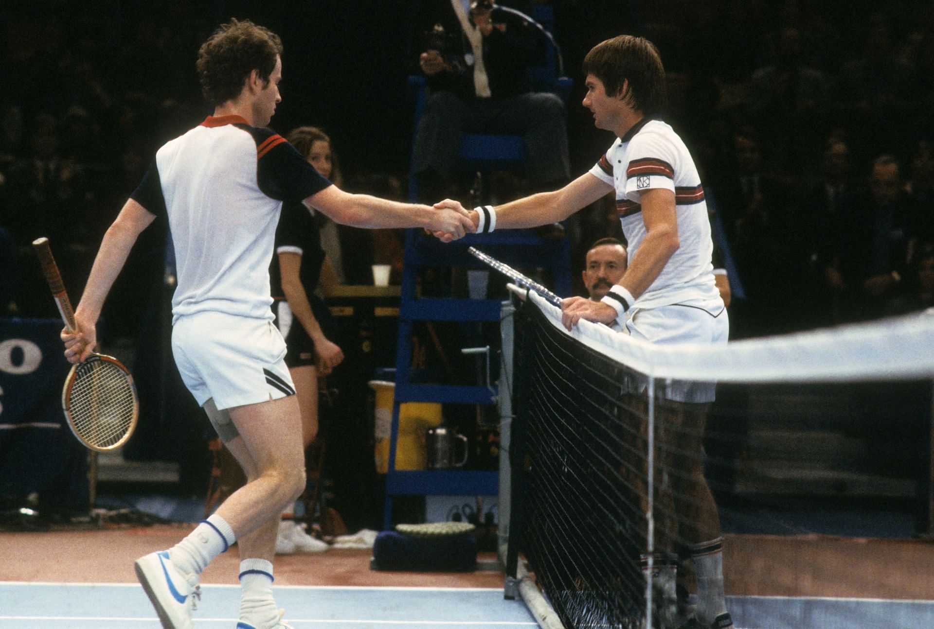 The legendary duo pictured at the 1981 Volvo Masters | Image Source: Getty