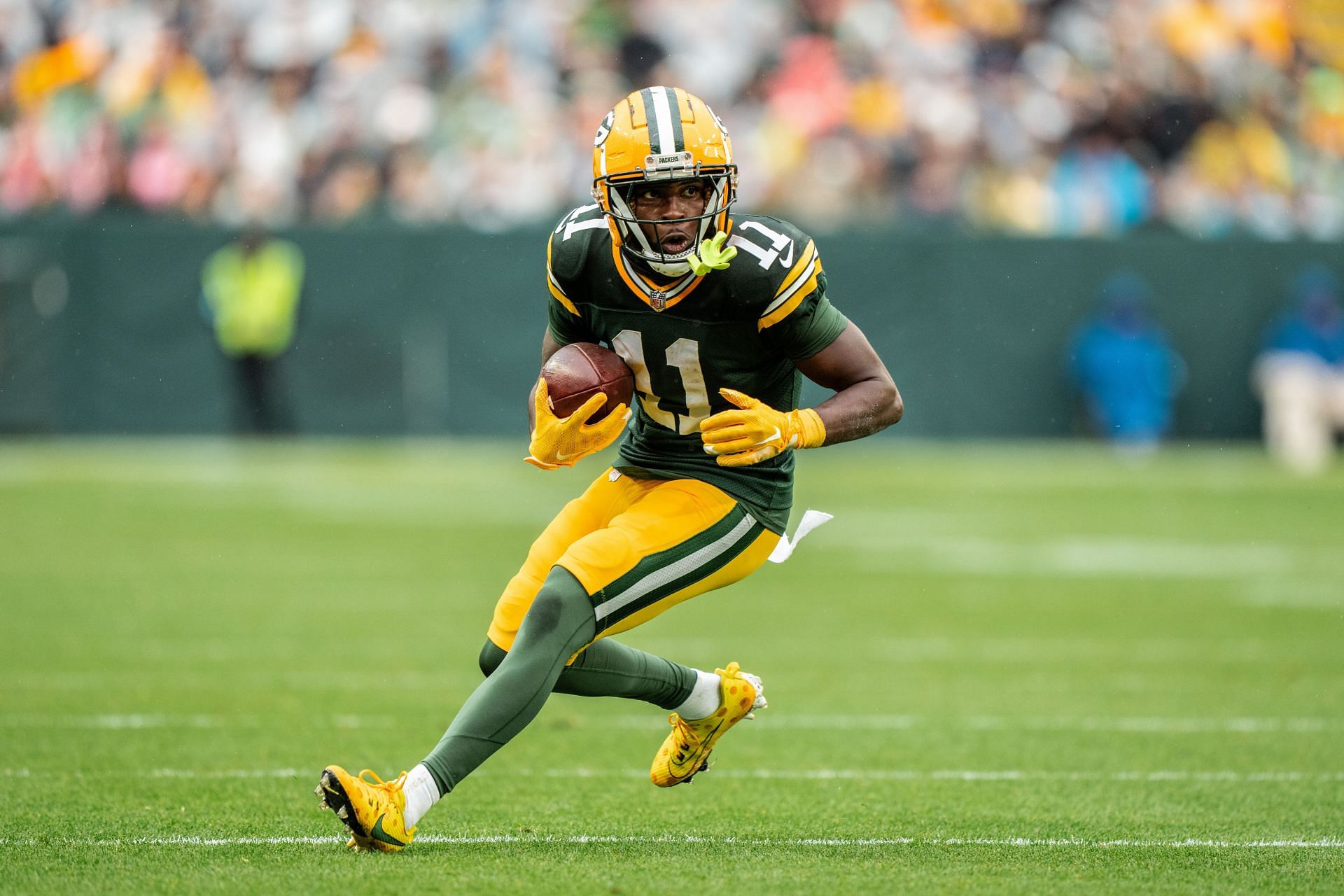 Green Bay Packers WR Jayden Reed - Source: Getty