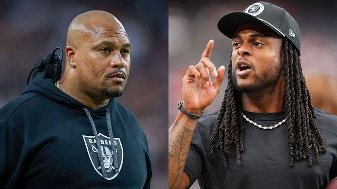 Raiders HC Antonio Pierce drops 8-word response to Davante Adams' trade question
