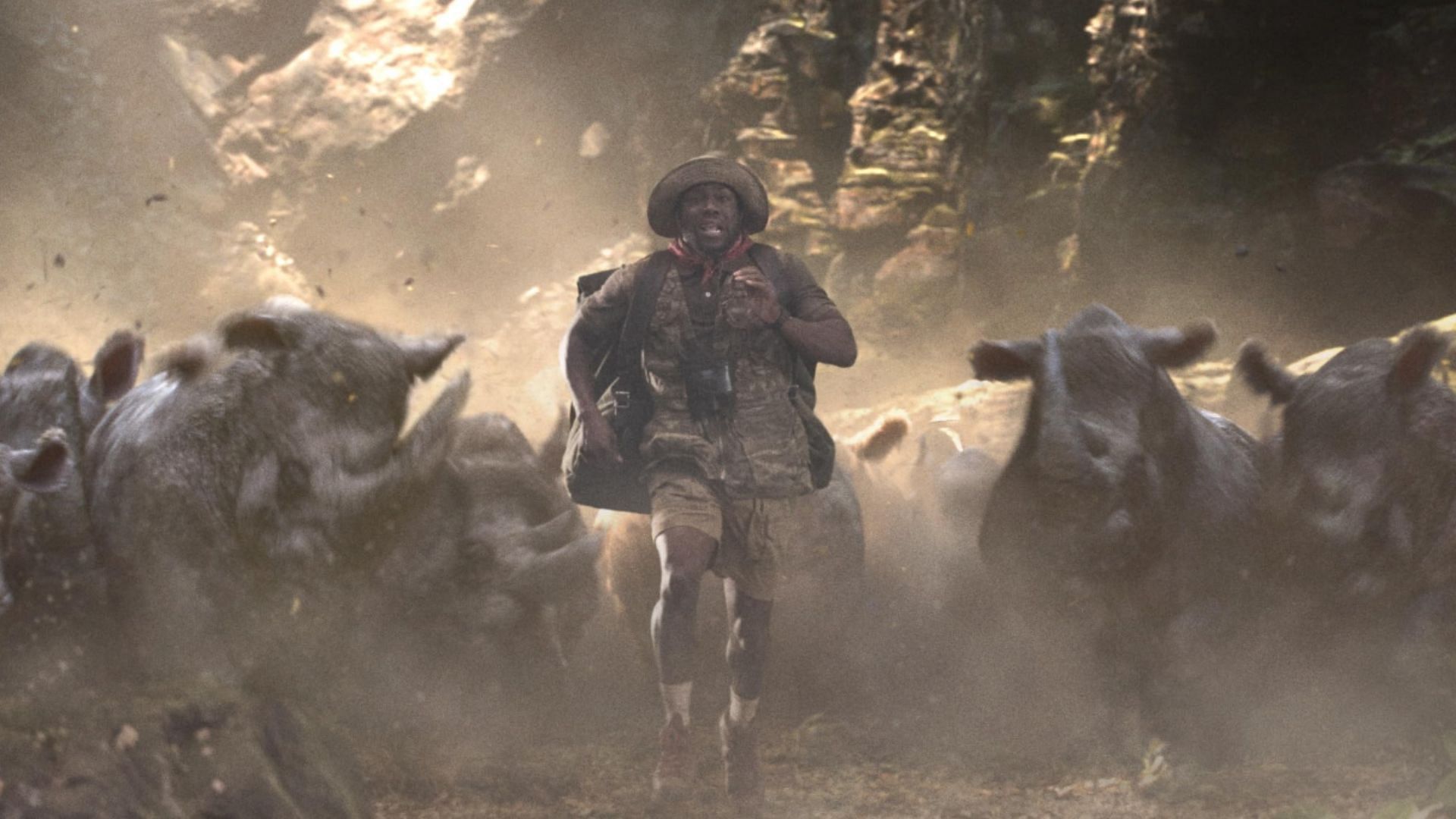 Kevin Hart in Jumanji: Welcome to the Jungle (Image via Sony Pictures)