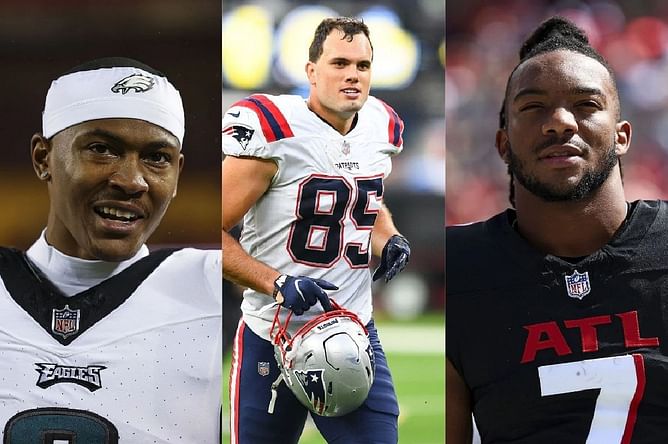 Early Fantasy Football Start 'Em Sit 'Em Picks for Week 9 feat. DeVonta Smith, Hunter Henry, Bijan Robinson, and more