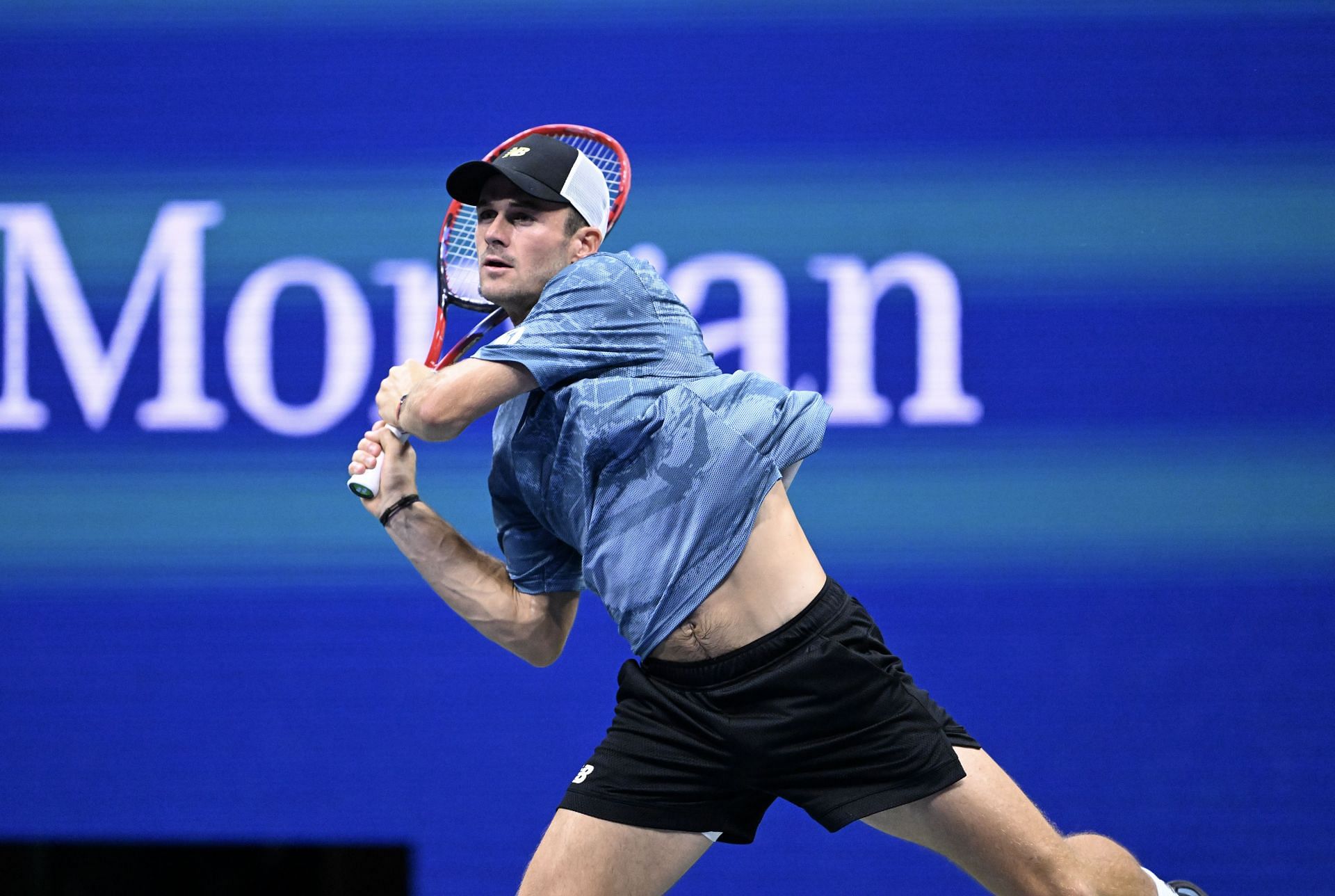 Tommy Paul in action at the 2024 US Open 2024 (Picture: Getty)