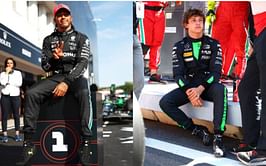 'Very humble' Lewis Hamilton leaves a lasting impression on his Mercedes successor Kimi Antonelli