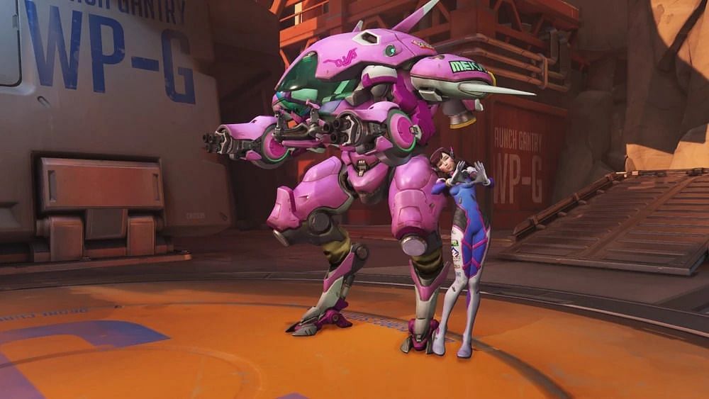 D.Va in Overwatch 2 (Image via Blizzard)