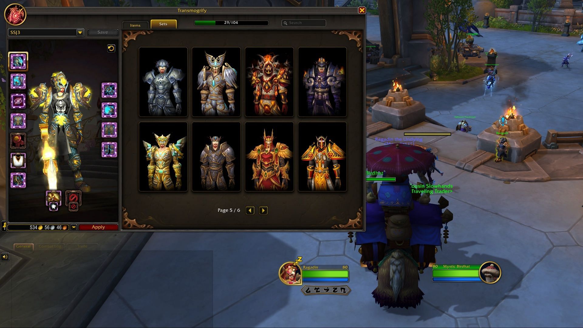 Soon, it&#039;ll be so much easier to collect transmog appearances. (Image via Blizzard Entertainment)