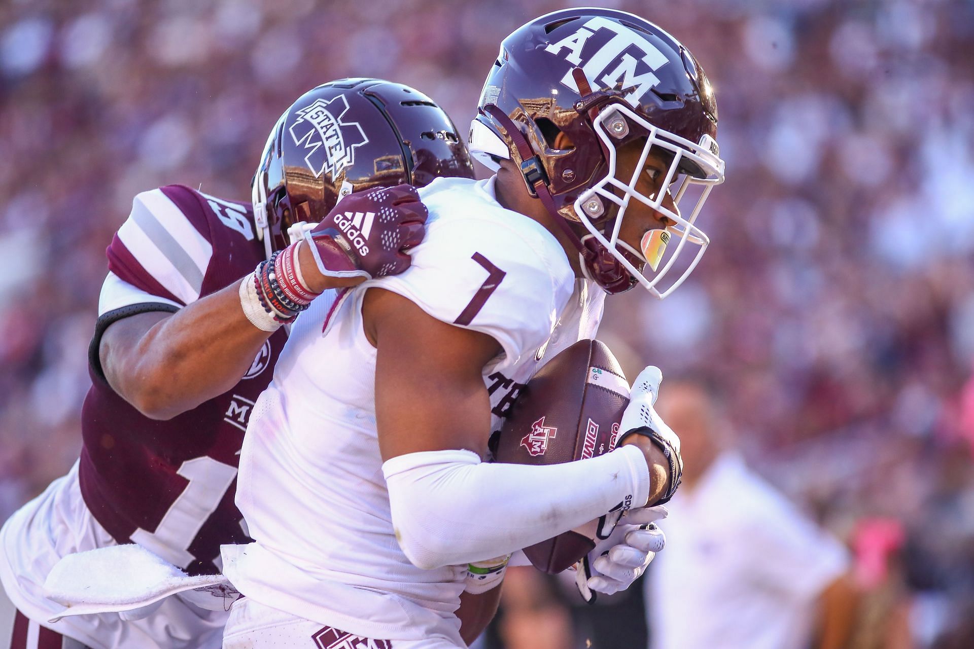 COLLEGE FOOTBALL: OCT 01 Texas A&amp;M at Mississippi State - Source: Getty