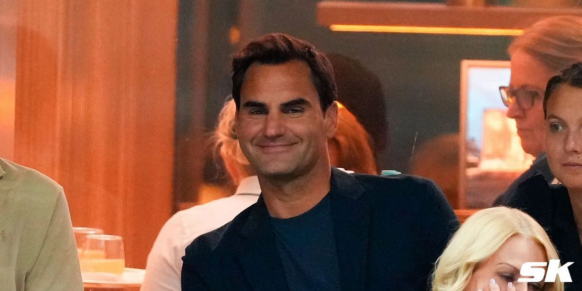 Roger Federer attends FC Basel vs Young Boys - Source - Getty 