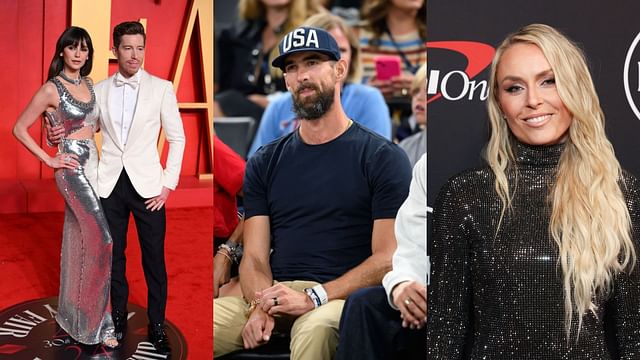 Michael Phelps, Lindsey Vonn, and others react to Shaun White and Nina Dobrev