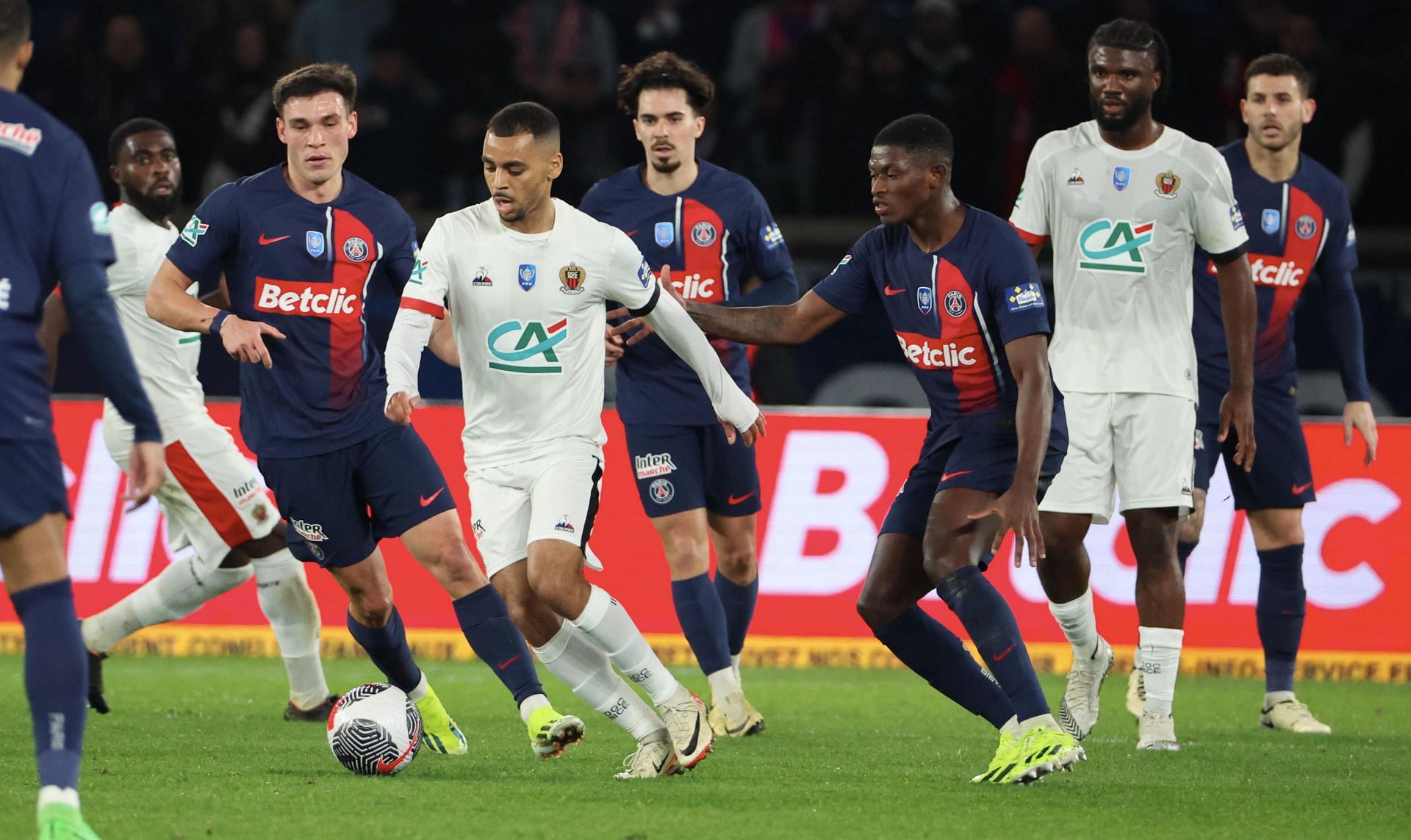 Paris Saint-Germain v Nice OGC - French Cup Quarterfinal - Source: Getty