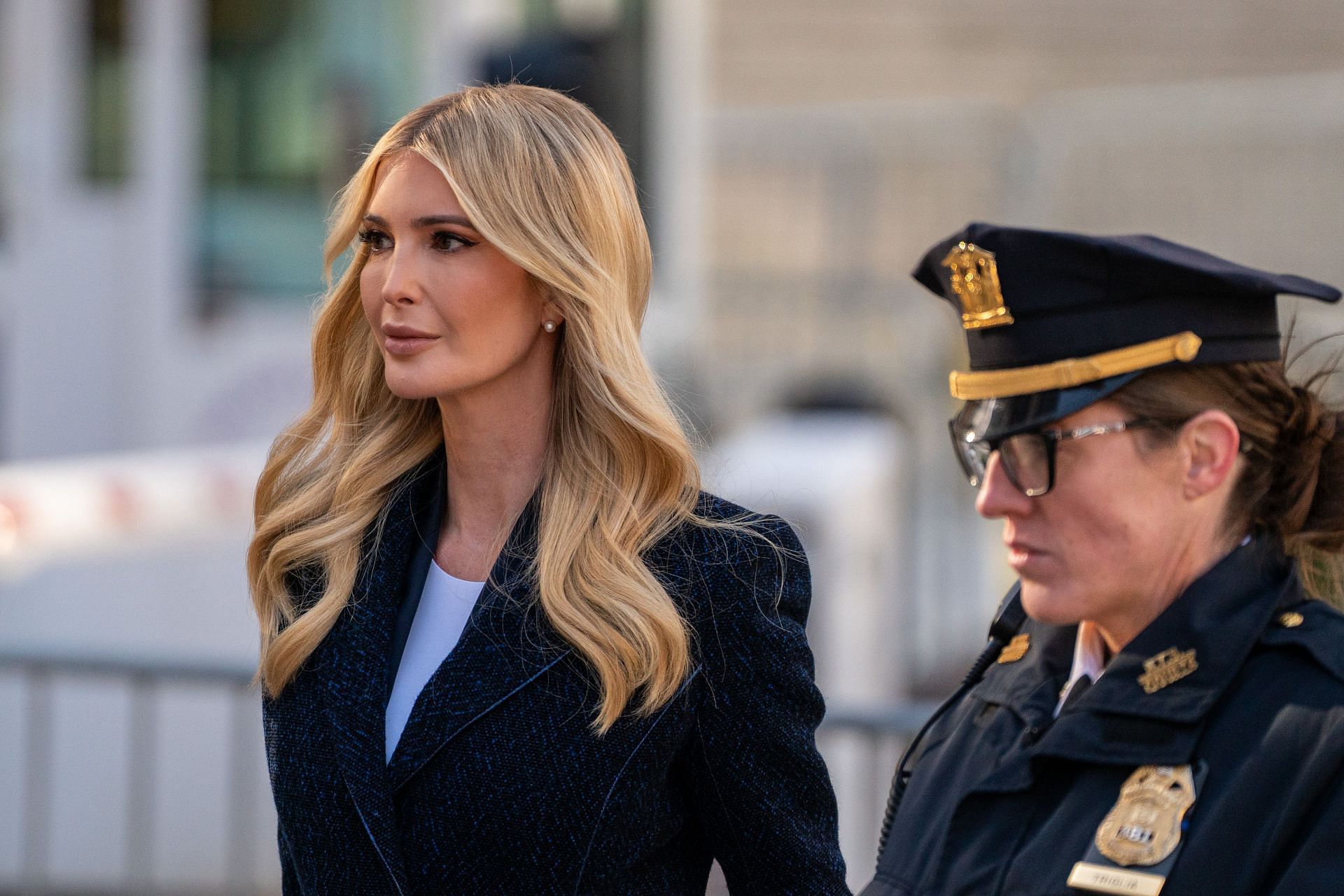 Ivanka Trump Testifies In Civil Real Estate Fraud Trial (Image via Getty)