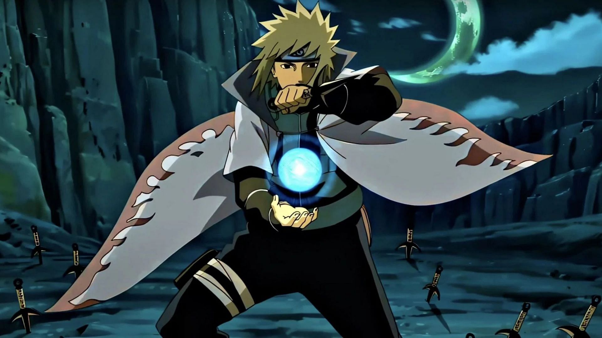 Minato Namikaze as shown in the anime (Image via Studio Pierrot)