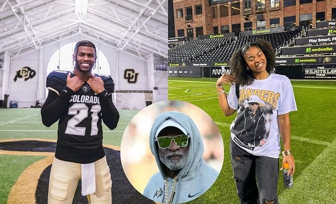 "He's just rude": When Coach Prime & Ex-wife Pilar Sanders' daughter Shelomi jokingly called out brother Shilo for not paying her