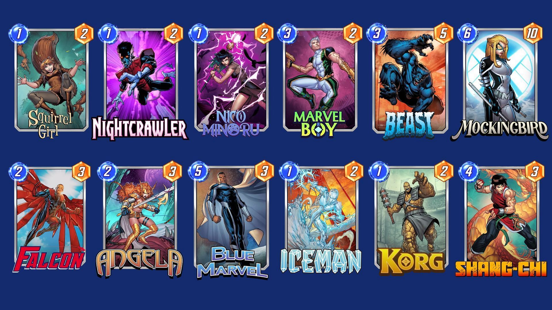 The Bounce Marvel Boy Deck is another great Marvel Snap Marvel Boy deck (Image via Nuverse)