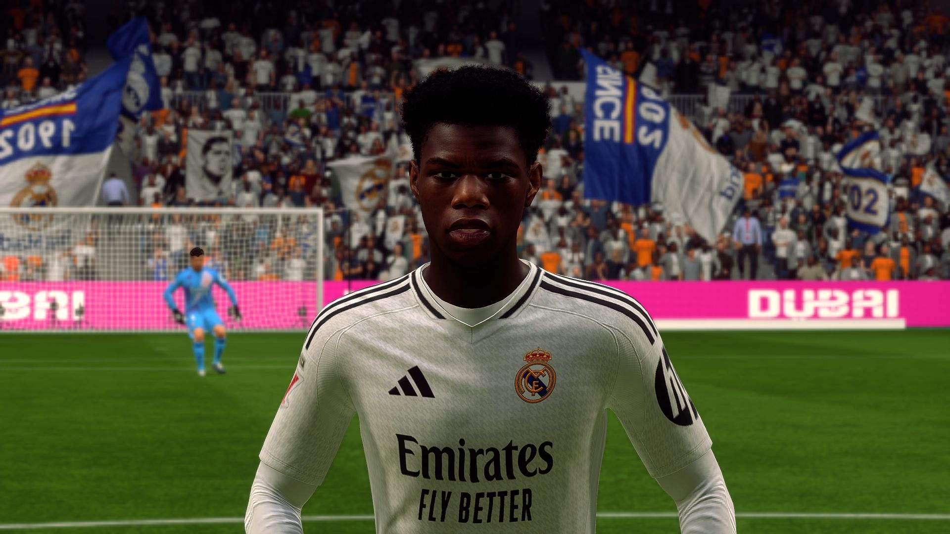 Tchouameni in Real Madrid&#039;s jersey in EA FC 25 (Image via EA Sports)