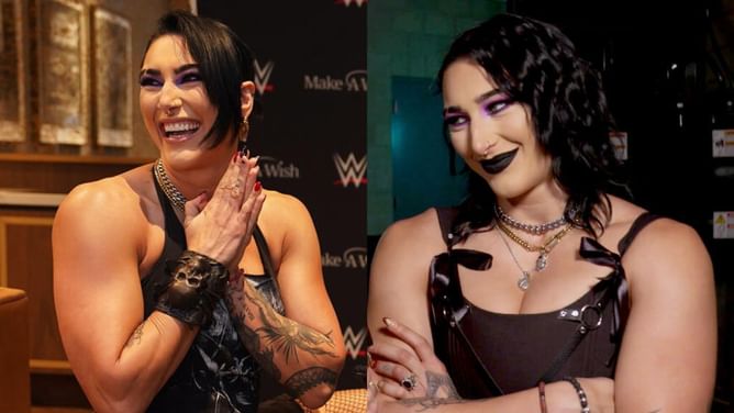 Rhea Ripley breaks character for a special photoshoot with longtime WWE rival