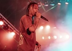 Travis Scott fan suffers seizure after being allegedly fly-kicked by a security guard as rapper's Melbourne show descends into chaos