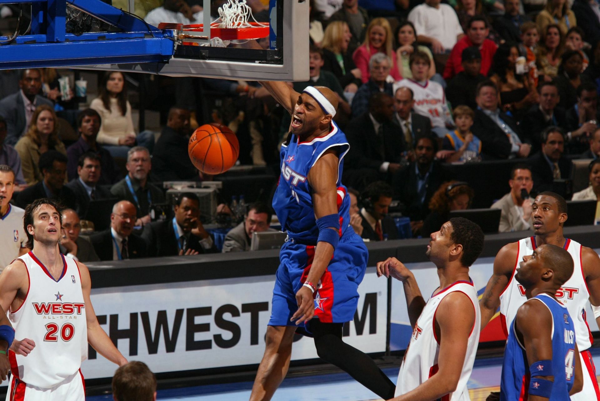 East Vince Carter, 2005 All Star Game - Source: Getty