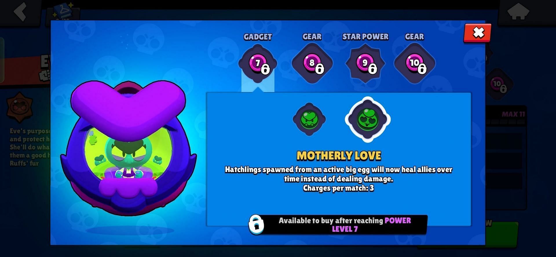 Motherly Love Gadget (Image via Supercell)