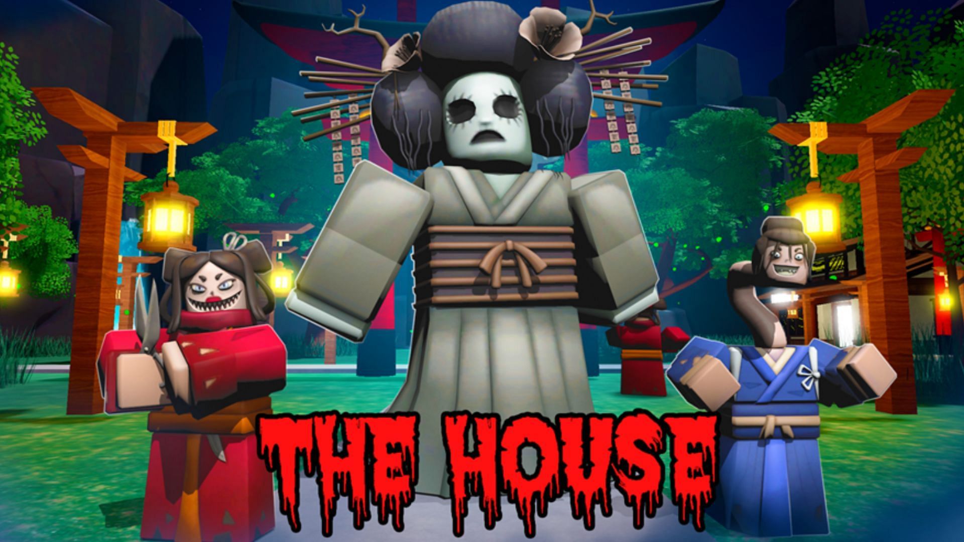 The House is a creepy tower defense game players can try in Roblox Halloween 2024 (Image via Roblox)