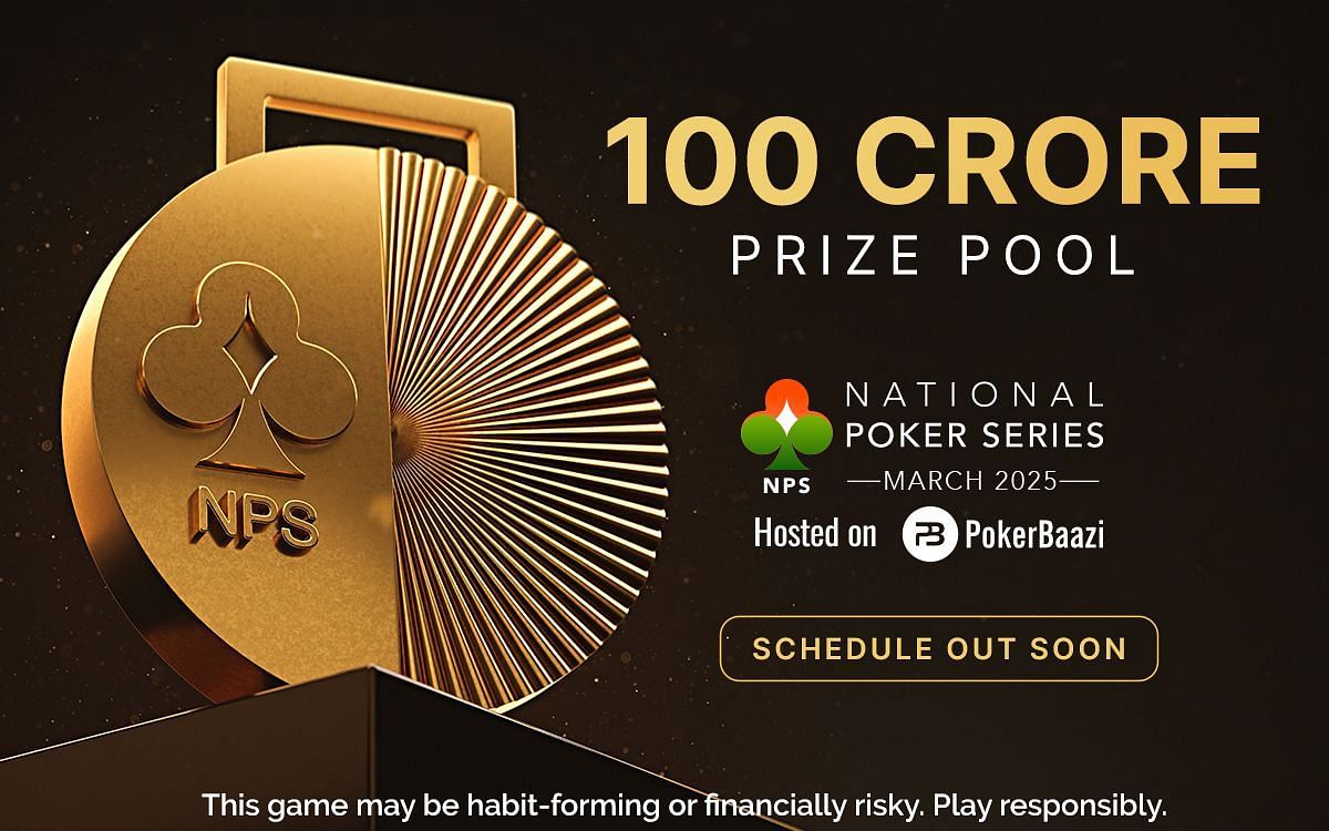 National Poker Series India unveils a Prize Pool of 100 Crore for its 2025 edition