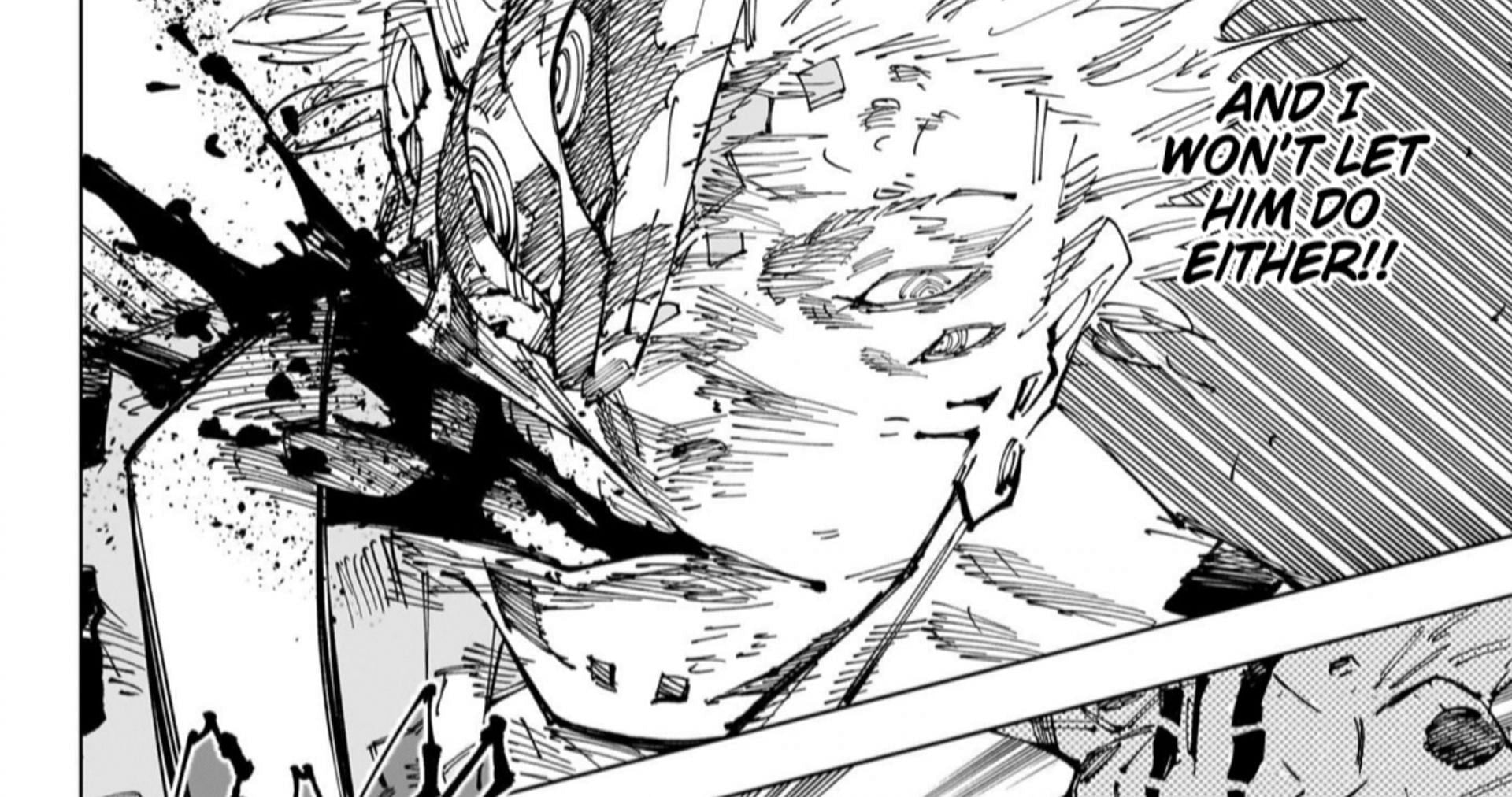 Sukuna as seen in manga (Image via Shueisha)