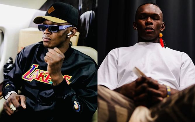Israel Adesanya hilariously recounts hiding in the toilet fearing fans: "I hid in the after-party"