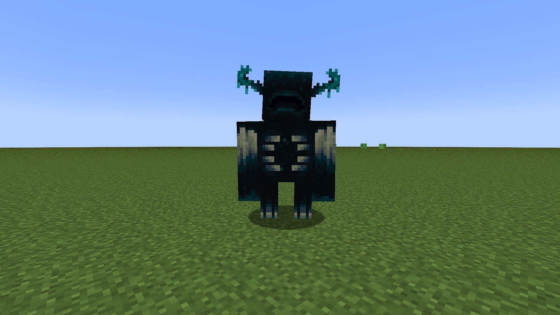 The spookiness of the Warden makes it one of the best Minecraft mobs to cosplay in Halloween 2024 (Image via Mojang Studios)