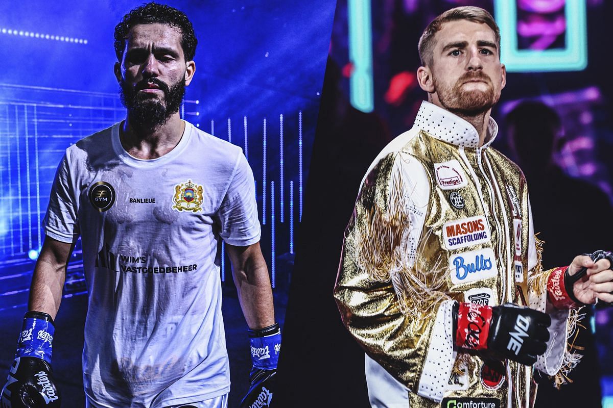 Ilias Ennahachi (L) and Jonathan Haggerty (R) | Image by ONE Championship