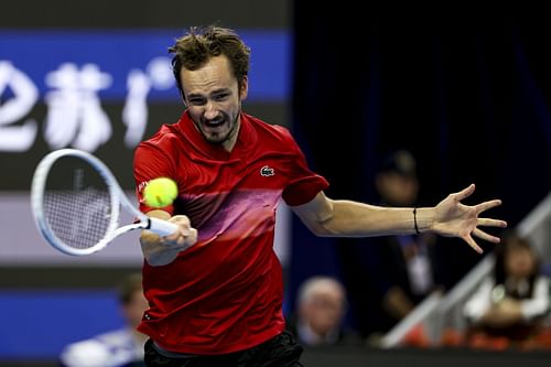 Daniil Medvedev in action at the China Open (Image Source: Getty)