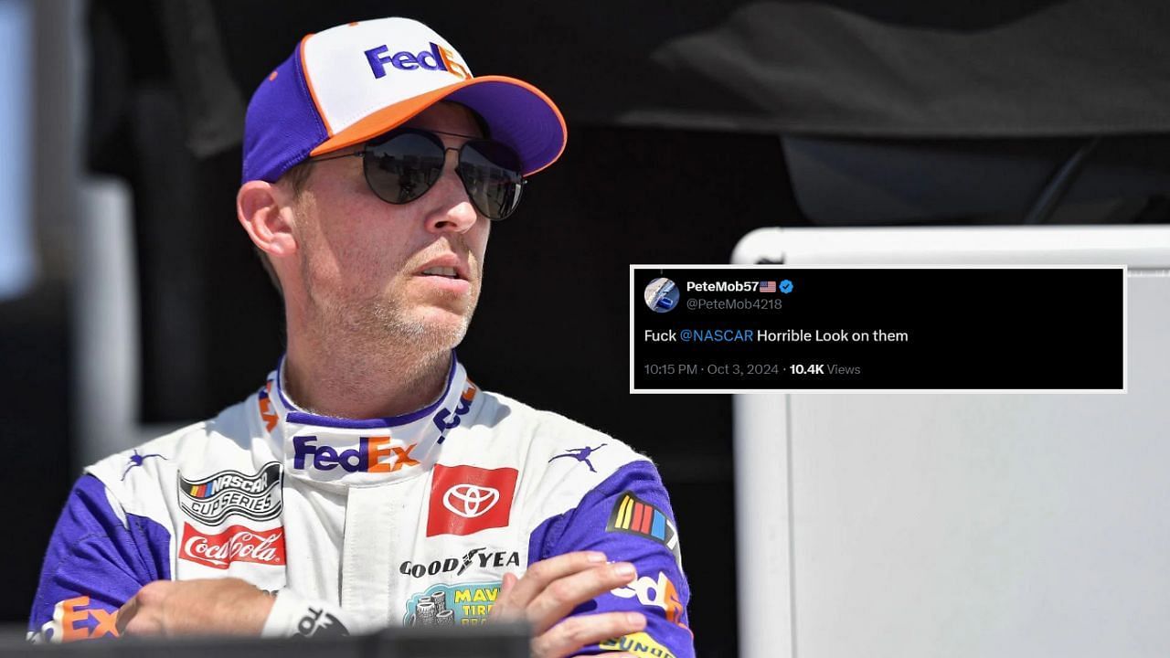 Fans react on Denny Hamlin