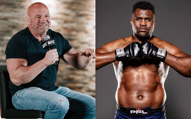 Dana White shares four-word reaction to Francis Ngannou's PFL debut against Renan Ferreira this weekend