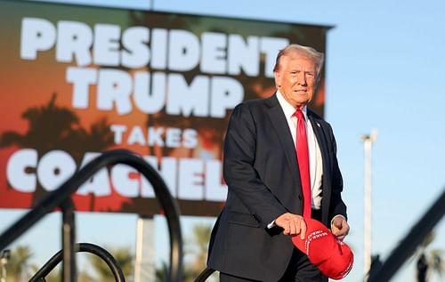 Donald Trump, Coachella, Rally - Source: Getty