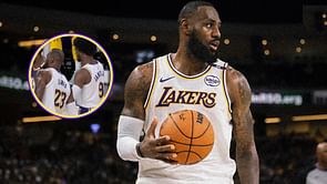 LeBron James gets emotional about sharing floor with son Bronny James, opens up on not having a father figure