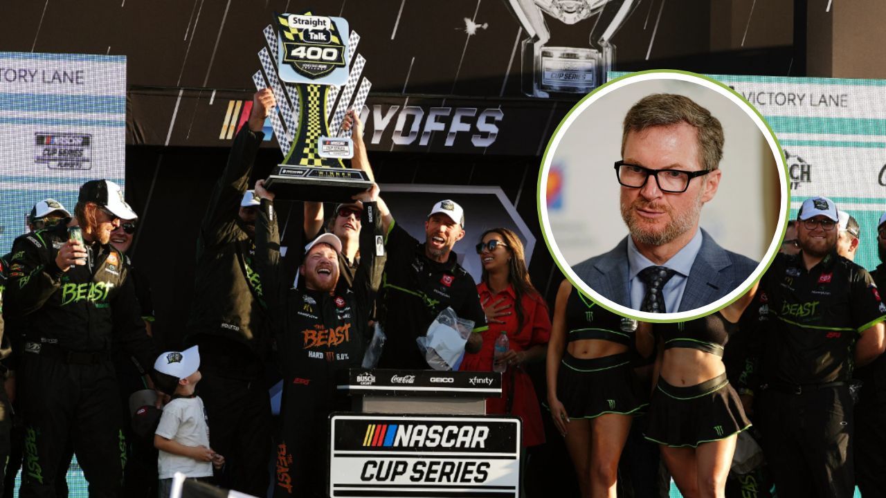 Dale Earnhardt Jr. wasn&rsquo;t surprised with Michael Jordan&rsquo;s driver&rsquo;s key choice before landmark win(IMAGN)