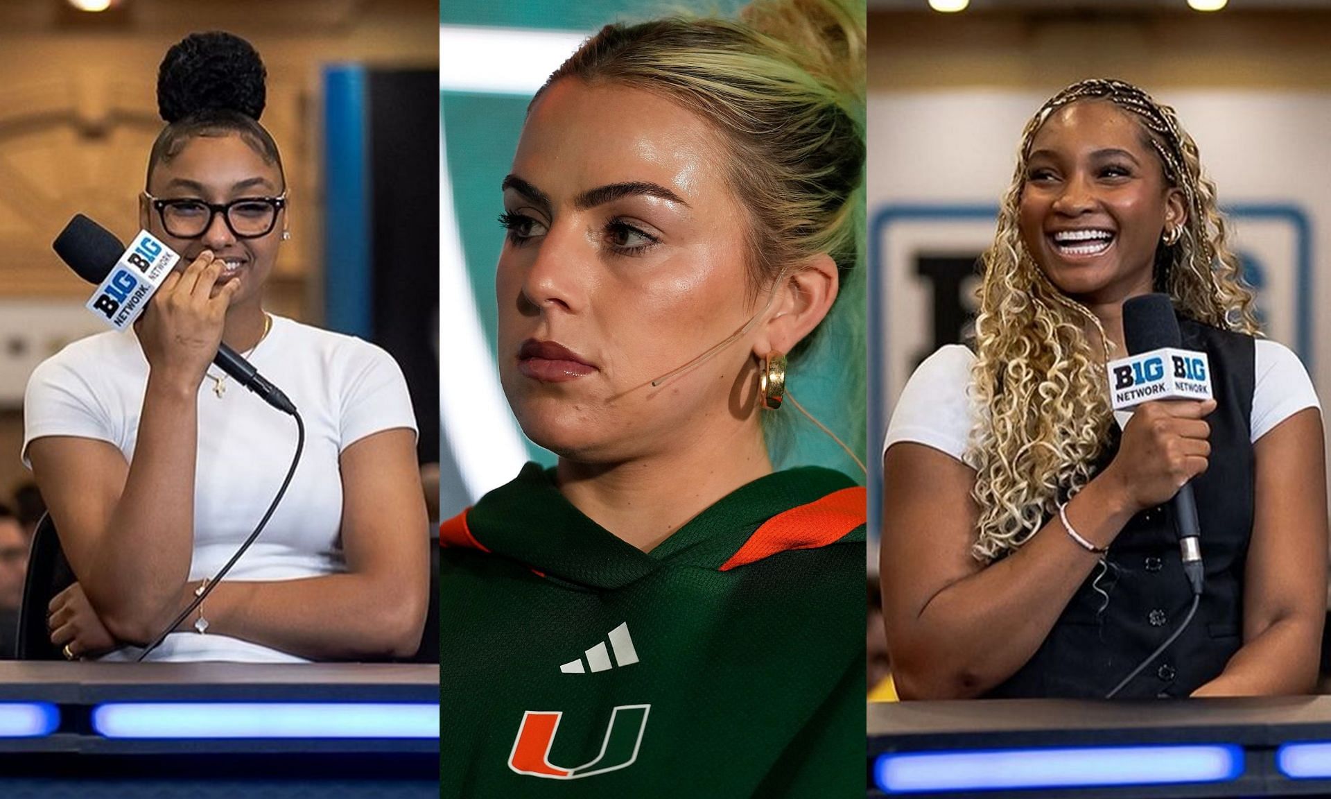 KiKi Iriafen, JuJu Watkins, Haley Cavinder, and more list their basketball inspiration. (Image credits: Imagn &amp; Iriafen