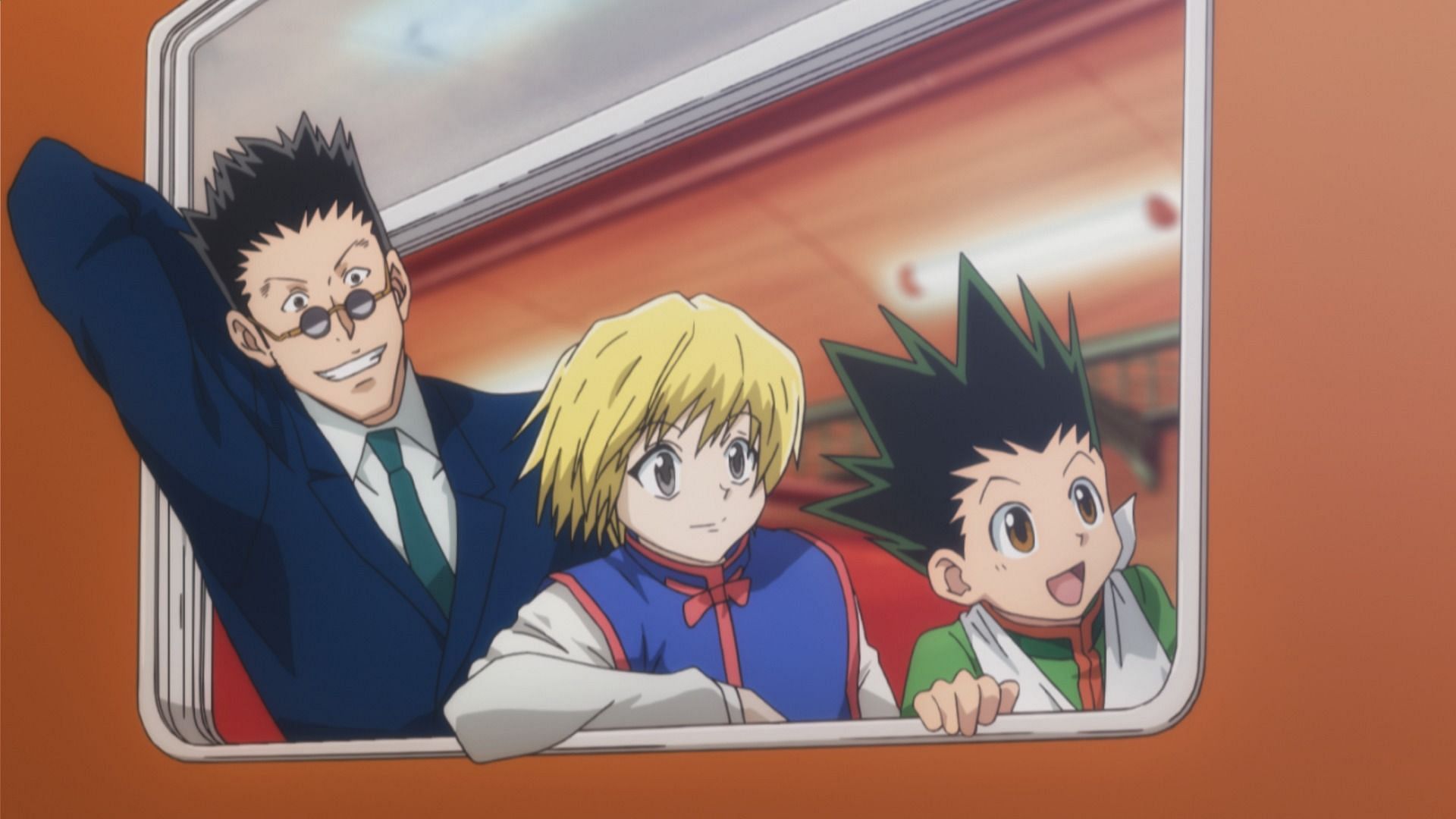 Leorio, Gon, and Kurapika as seen in Hunter X Hunter anime (Image via Madhouse)