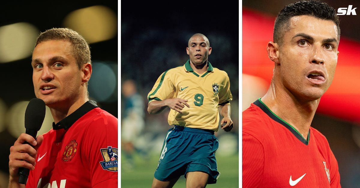 Nemanja Vidic has compared his former teammate Cristiano Ronaldo with Ronaldo Nazario.