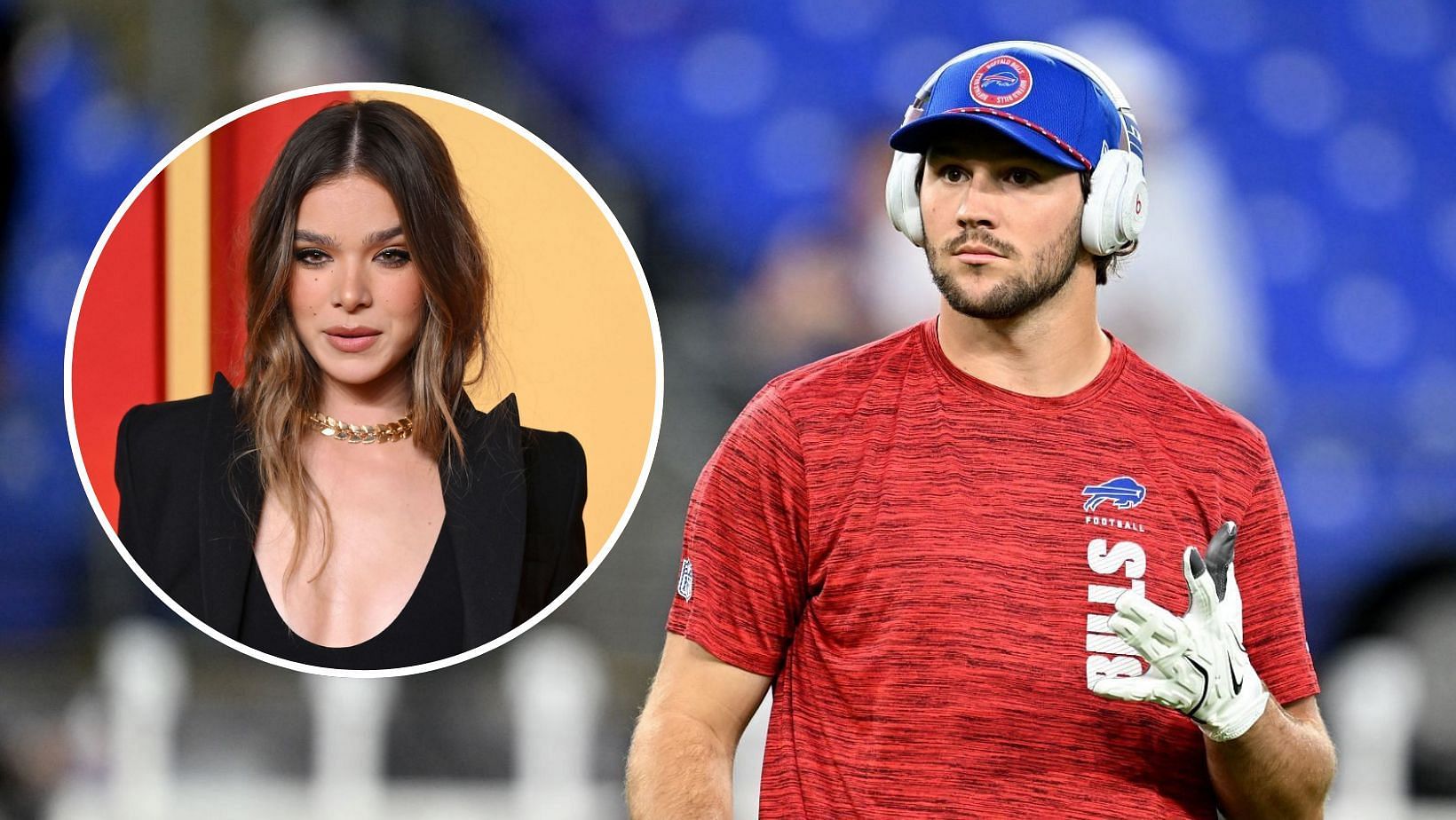 Josh Allen&rsquo;s girlfriend Hailee Steinfeld reps Bills in Beau Society celebration (Image Source: Getty)