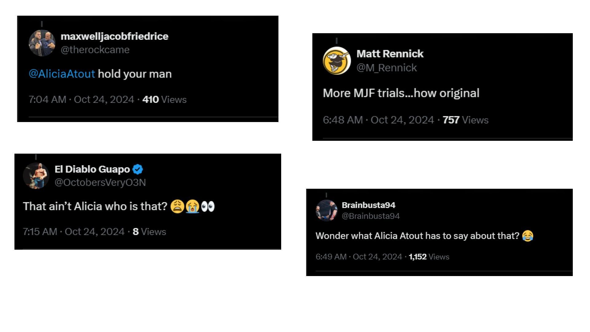 Fan reactions to MJF&#039;s segment on this week&#039;s AEW Dynamite [Source: X/Twitter]