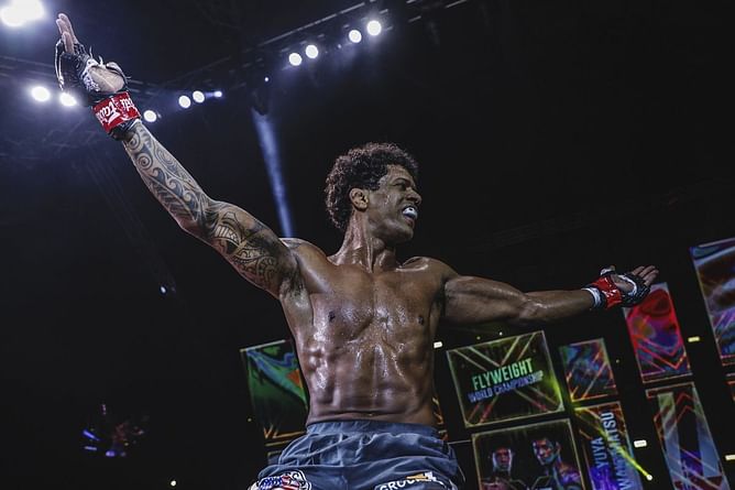 "Show everybody why I'm the champion" - Adriano Moraes dialed in for another epic display at ONE 169